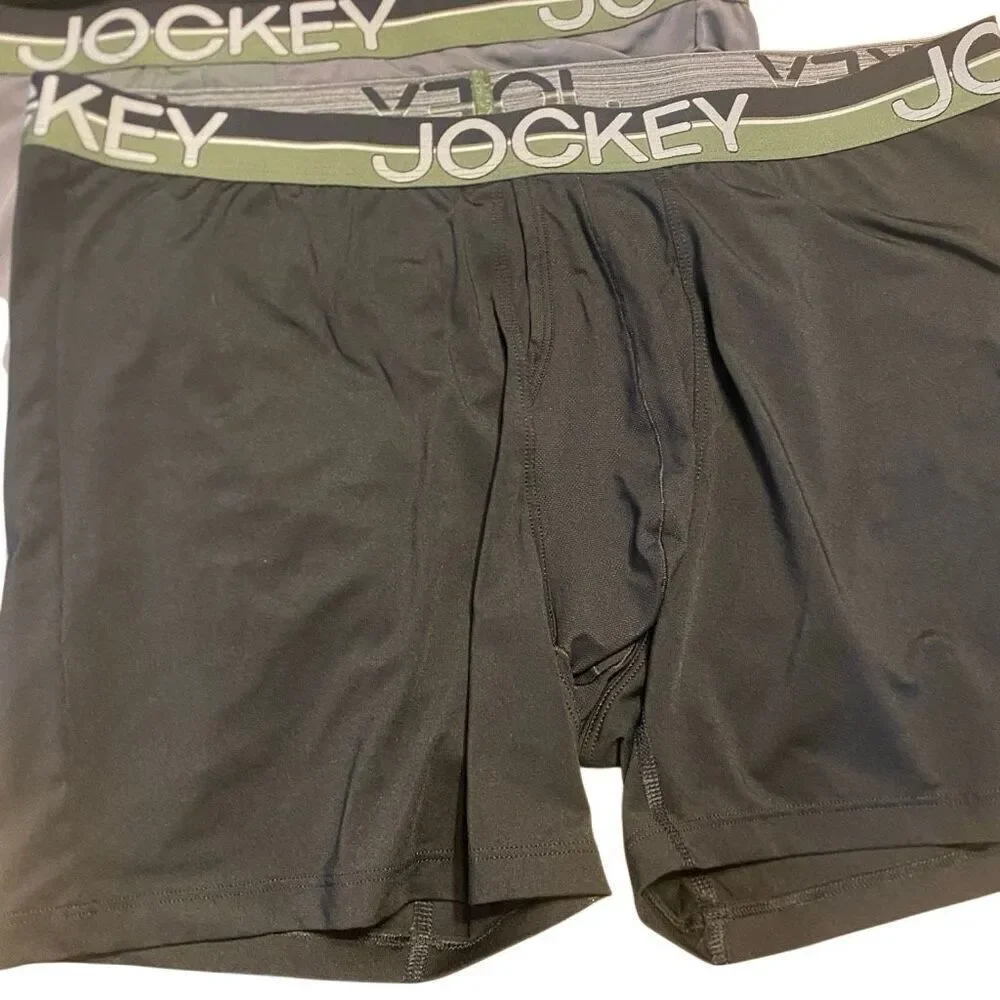 tommy john and Jockey boxer briefs set of 3 XL Black and grey